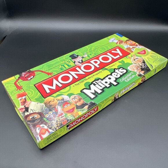 MONOPOLY The Muppets Collector's Edition 99% Complete 2010 Missing 1 House - Picture 13 of 16